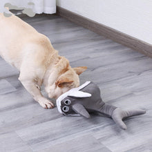Pet plush toy shark doll