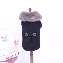 Pet Bipedal Solid Color Autumn Winter Coat